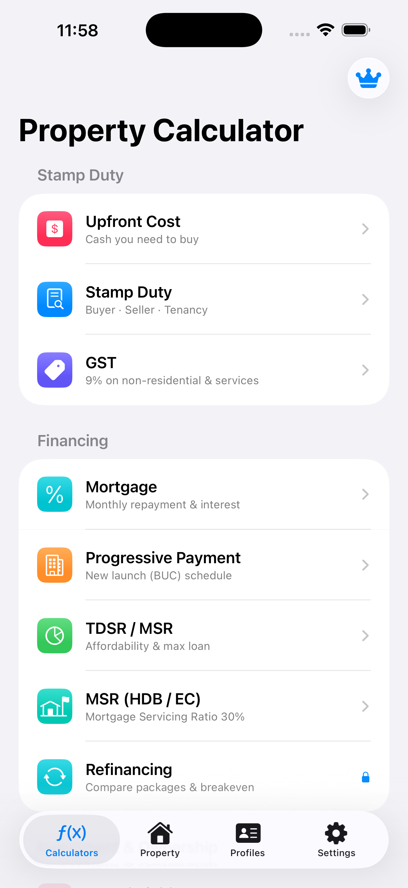 AI Property Calculator screenshot